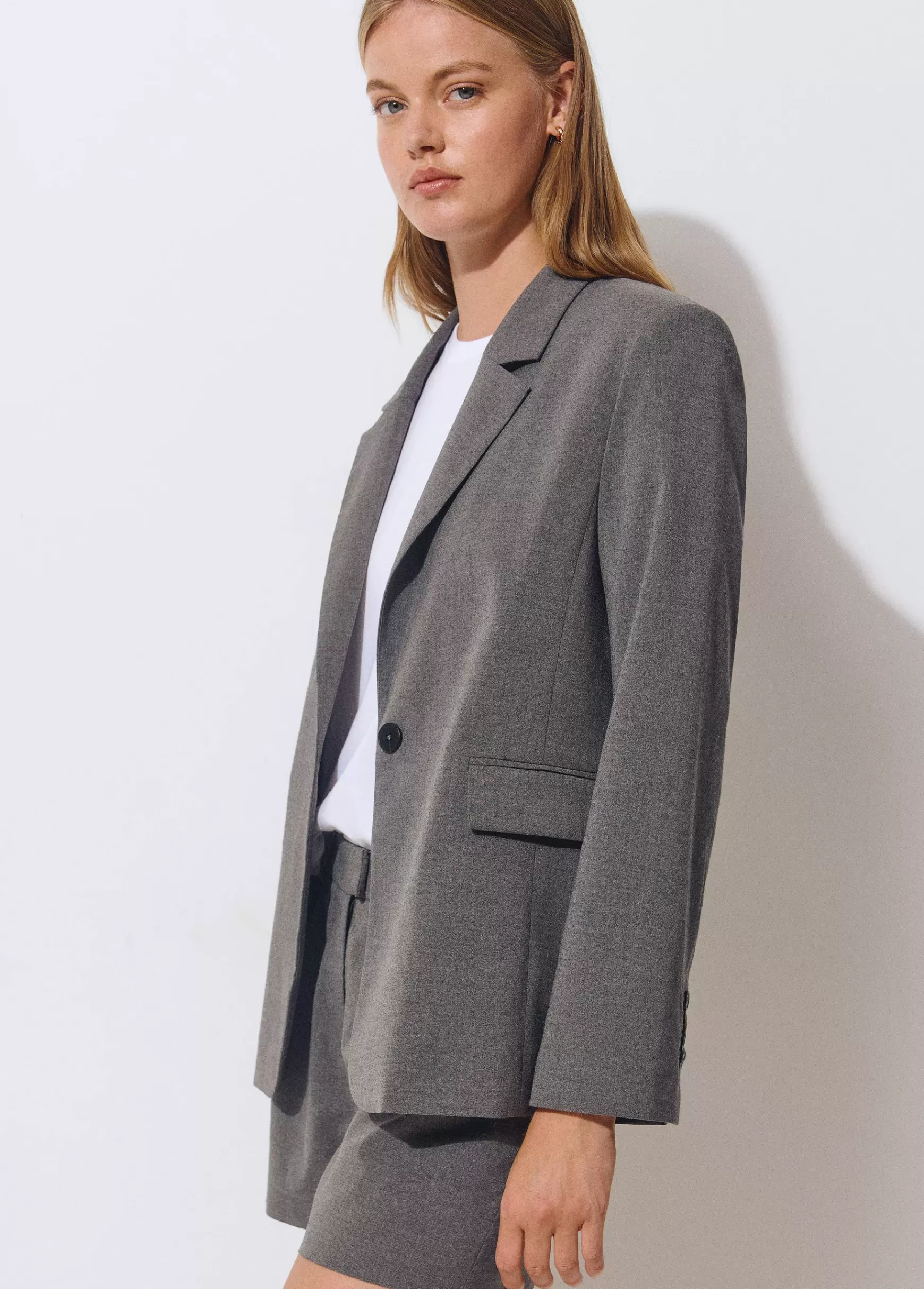 Brownie Blazer reto alfaiate- Total Look