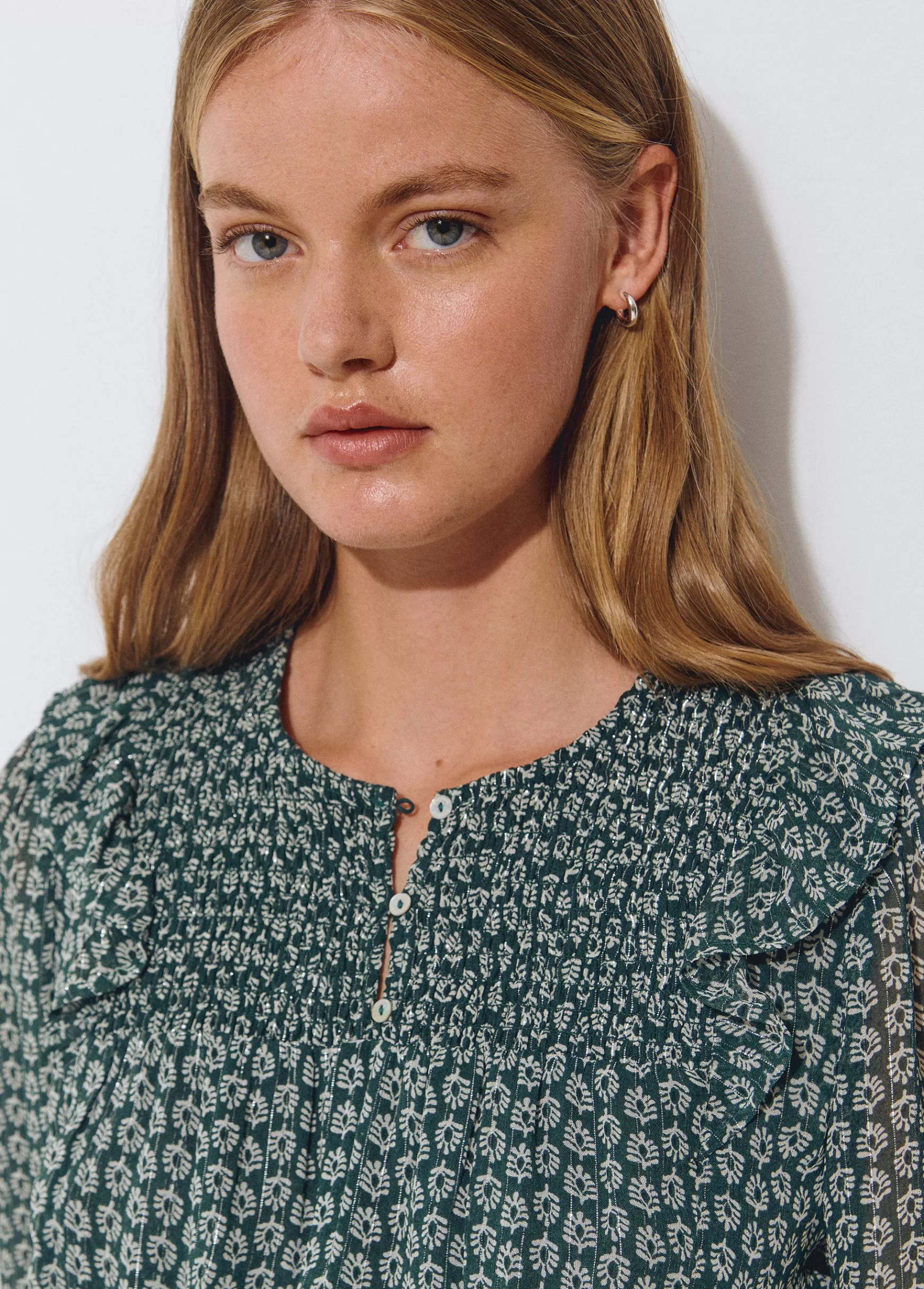 Brownie Blusa estampado bicolor- Blusas E Camisas | Total Look