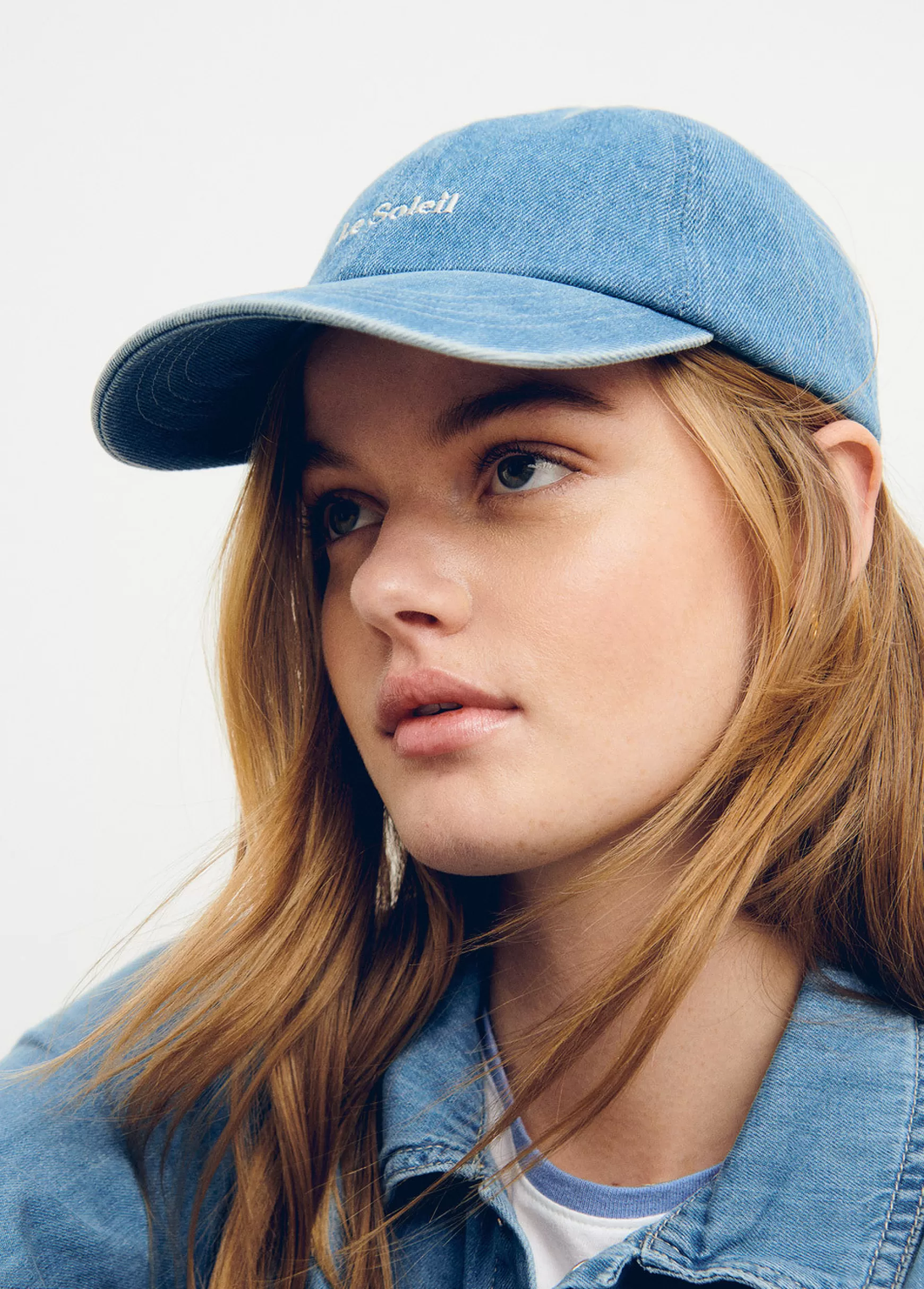 Brownie BONÉ DENIM BORDADO- Bonés E Gorros