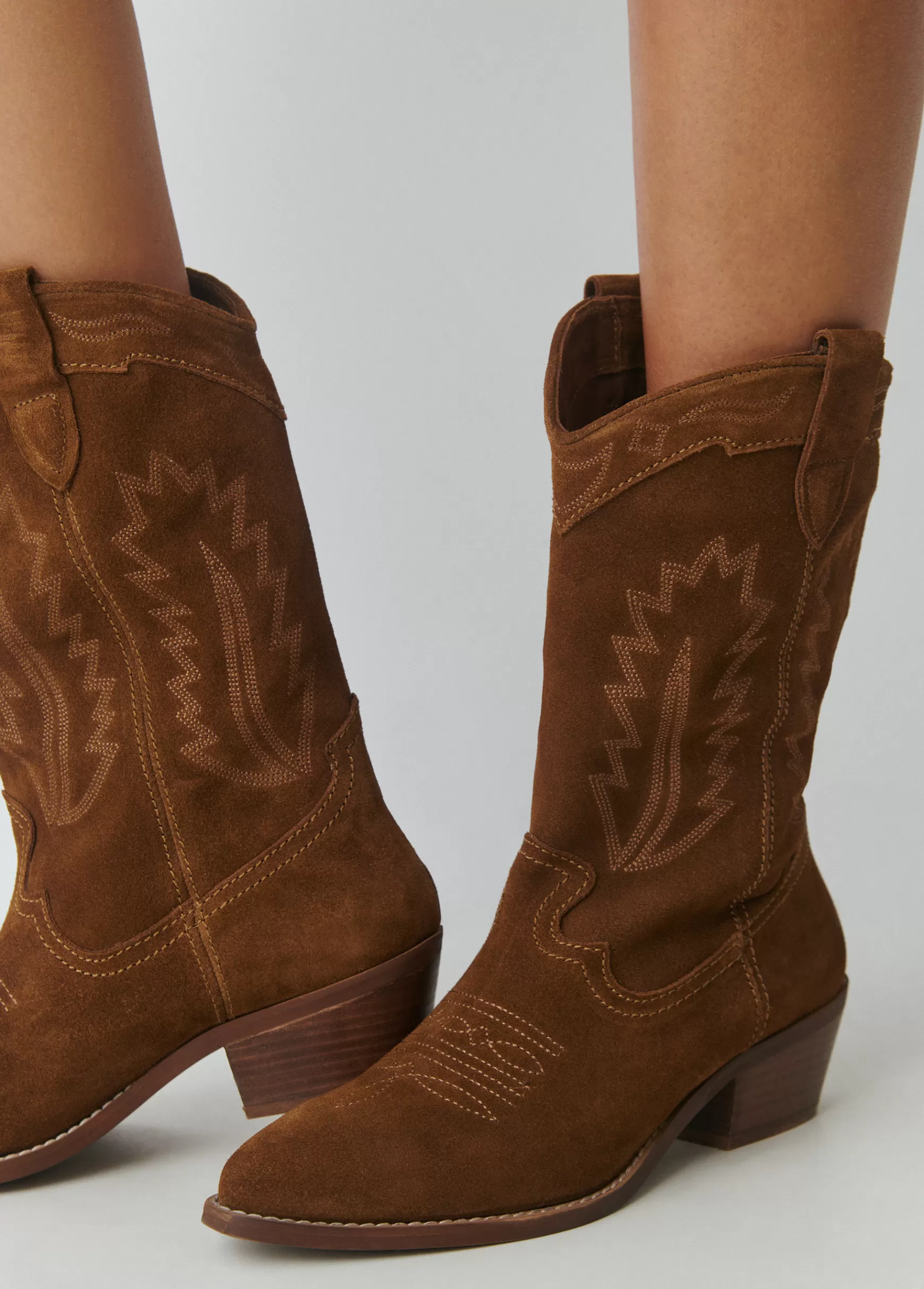 Brownie Bota pele cowboy- Sapatos