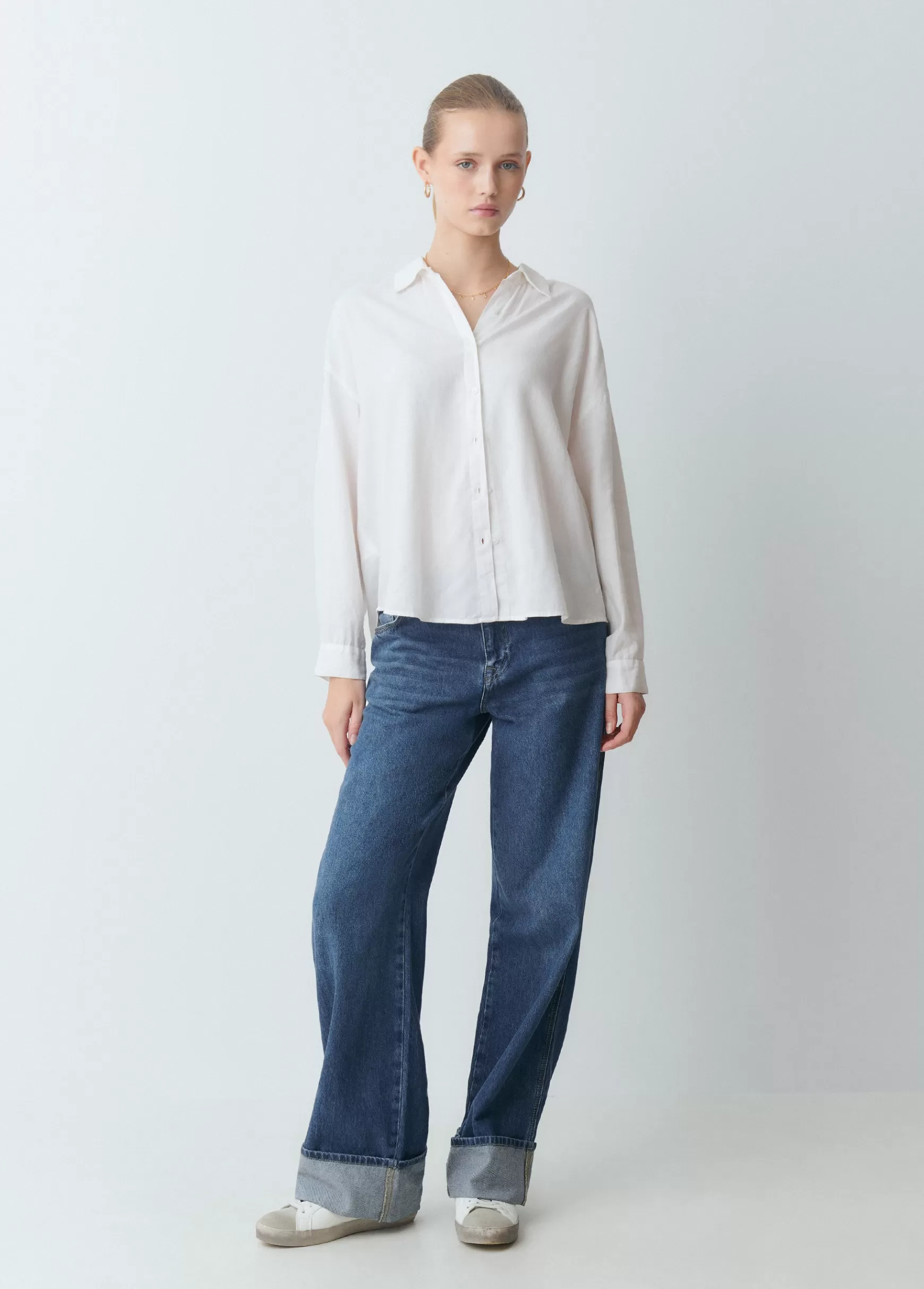 Brownie CAMISA BÁSICA LISA- Blusas E Camisas