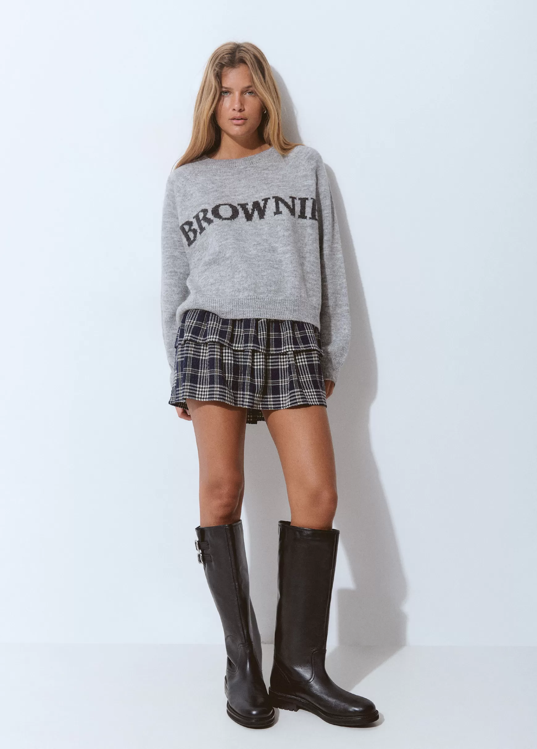 Brownie Camisola bordada- Camisolas | Malha