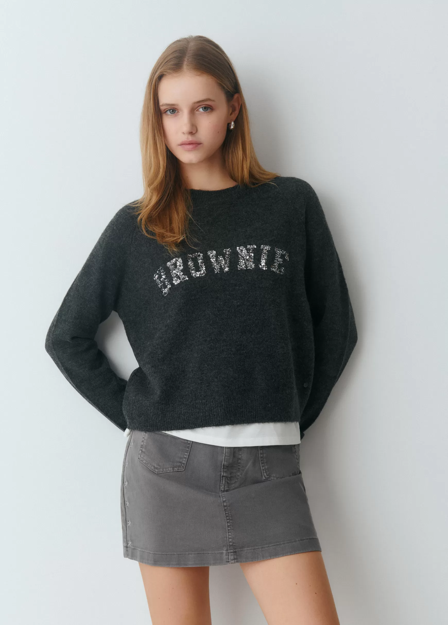 Brownie Camisola lantejoulas- Camisolas | Malha