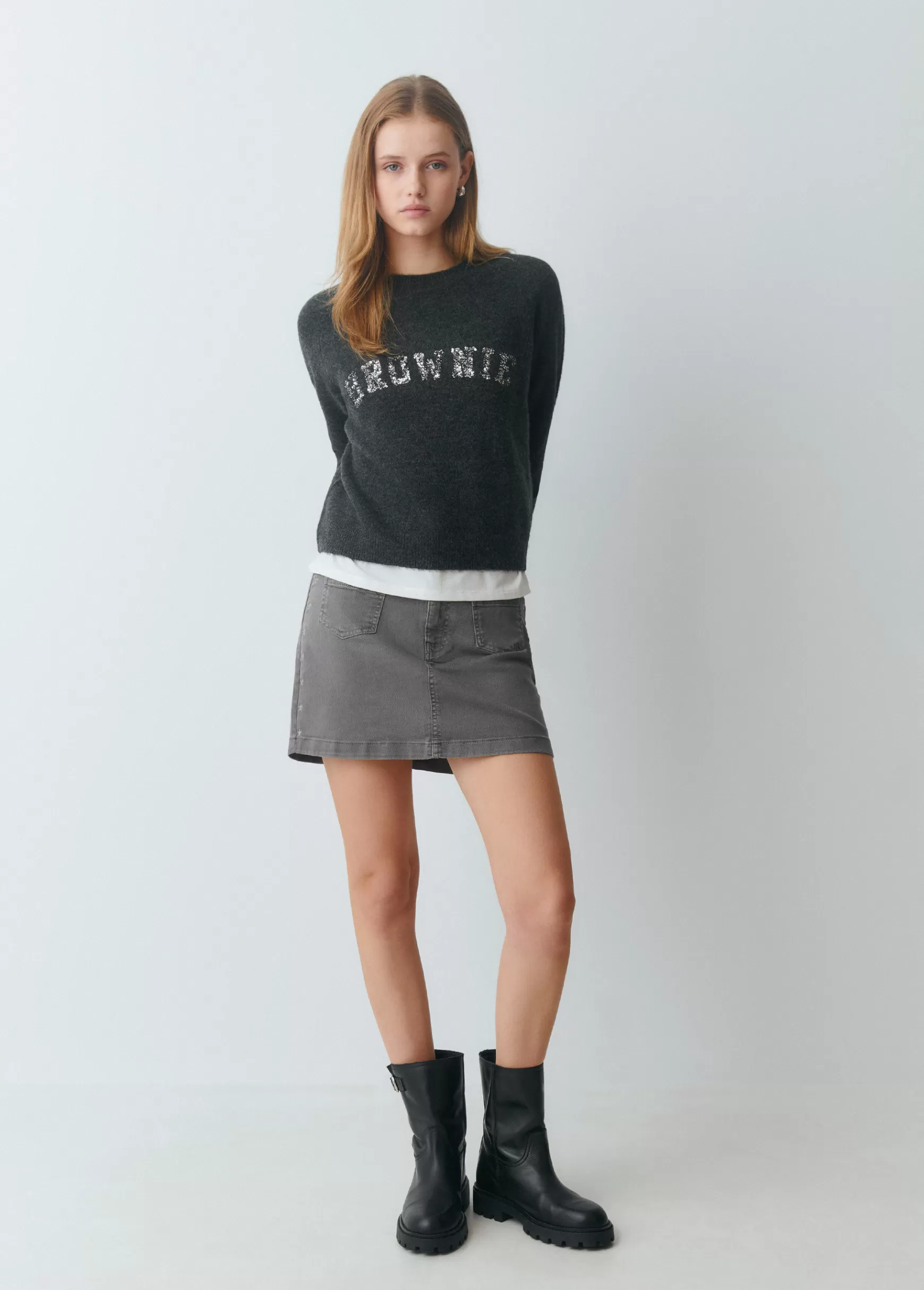 Brownie Camisola lantejoulas- Camisolas | Malha