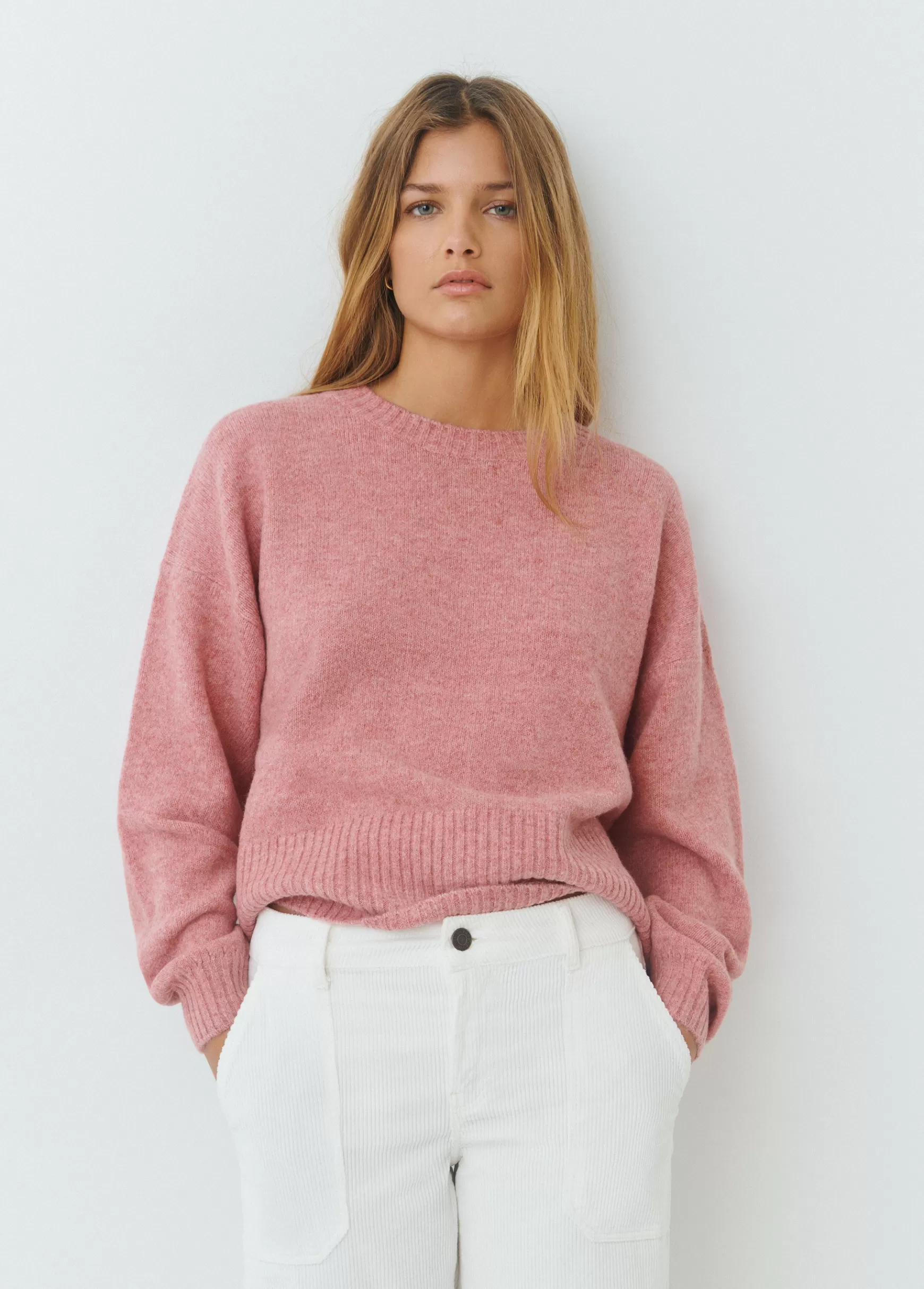 Brownie Camisola básica oversize- Camisolas | Malha