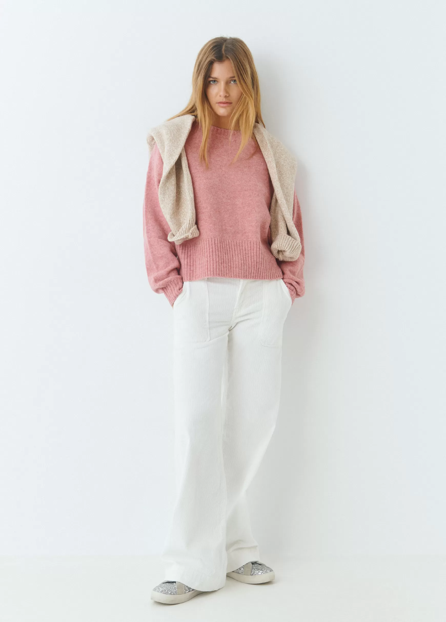 Brownie Camisola básica oversize- Camisolas | Malha