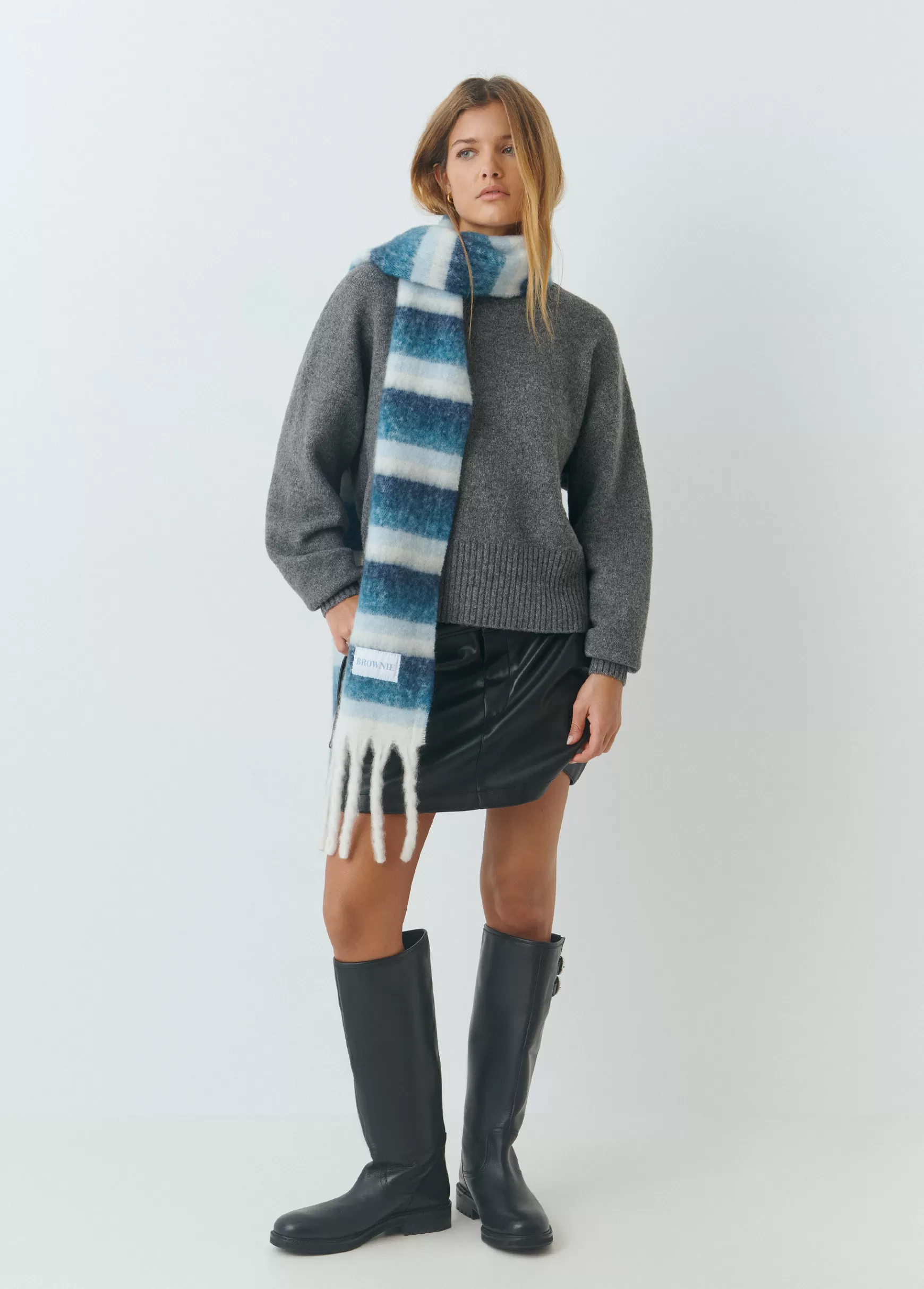 Brownie Camisola básica oversize- Camisolas | Malha