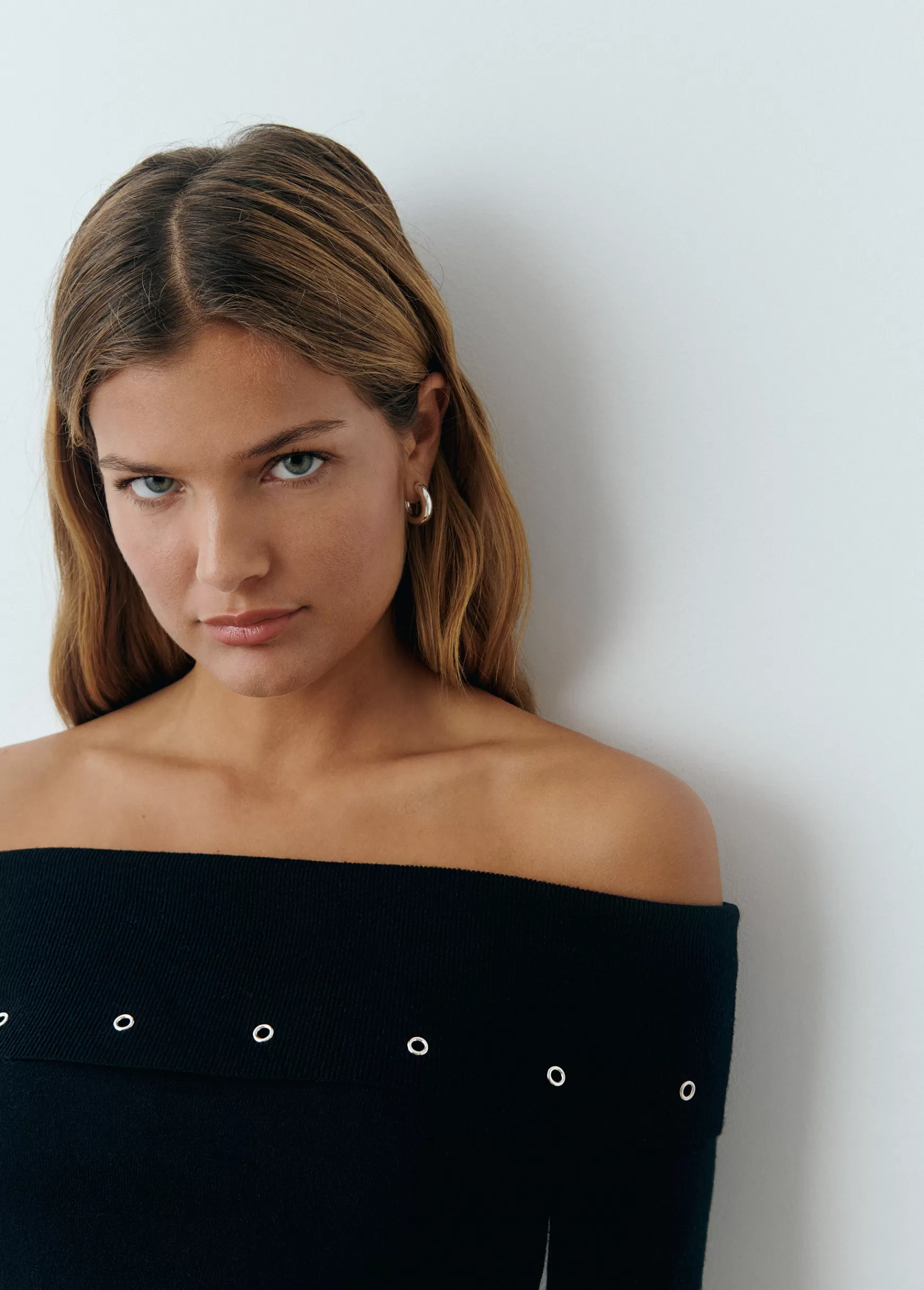 Brownie Camisola eyelets- Camisolas | Malha