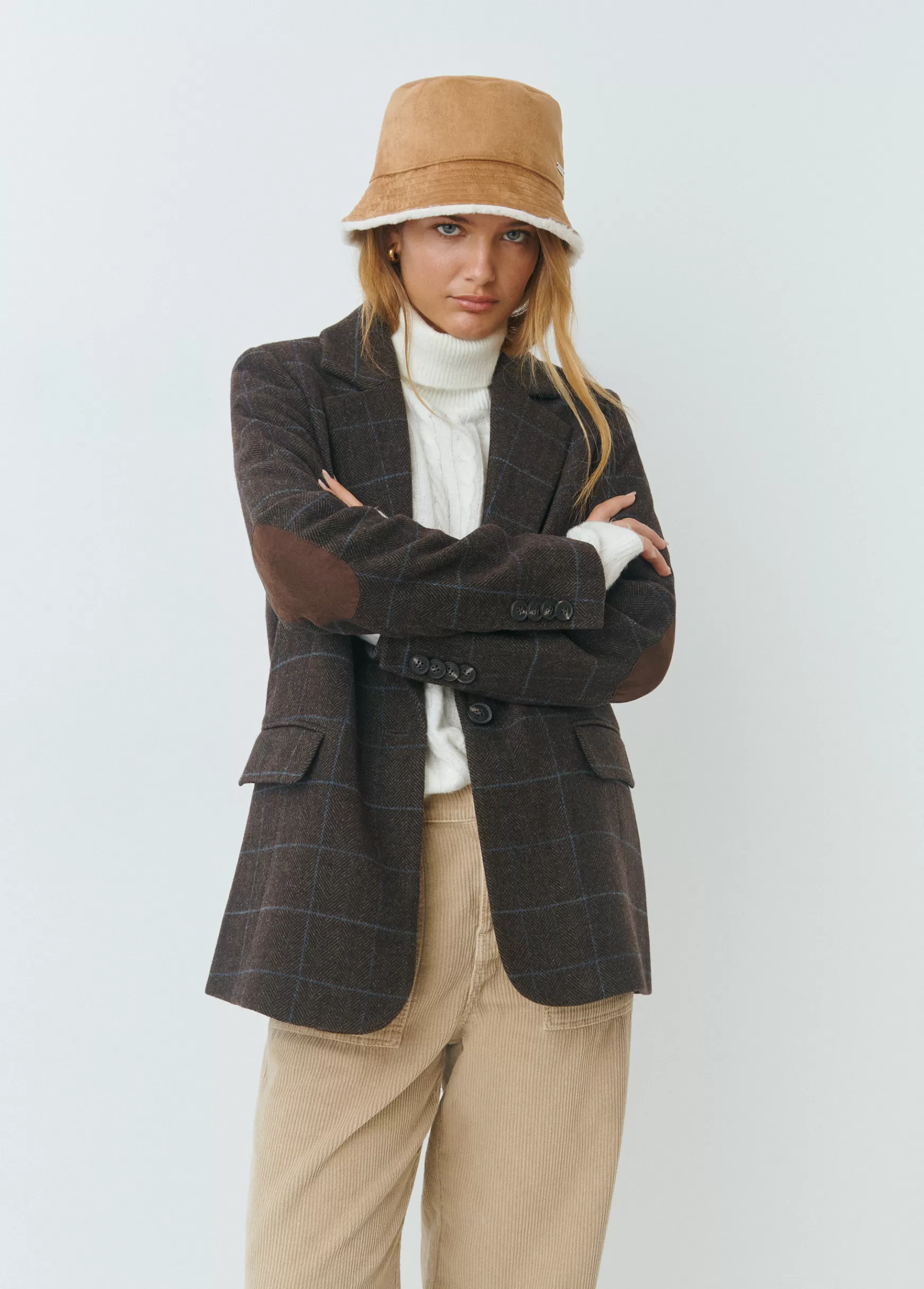 Brownie Gorro dupla face reversível- Bonés E Gorros