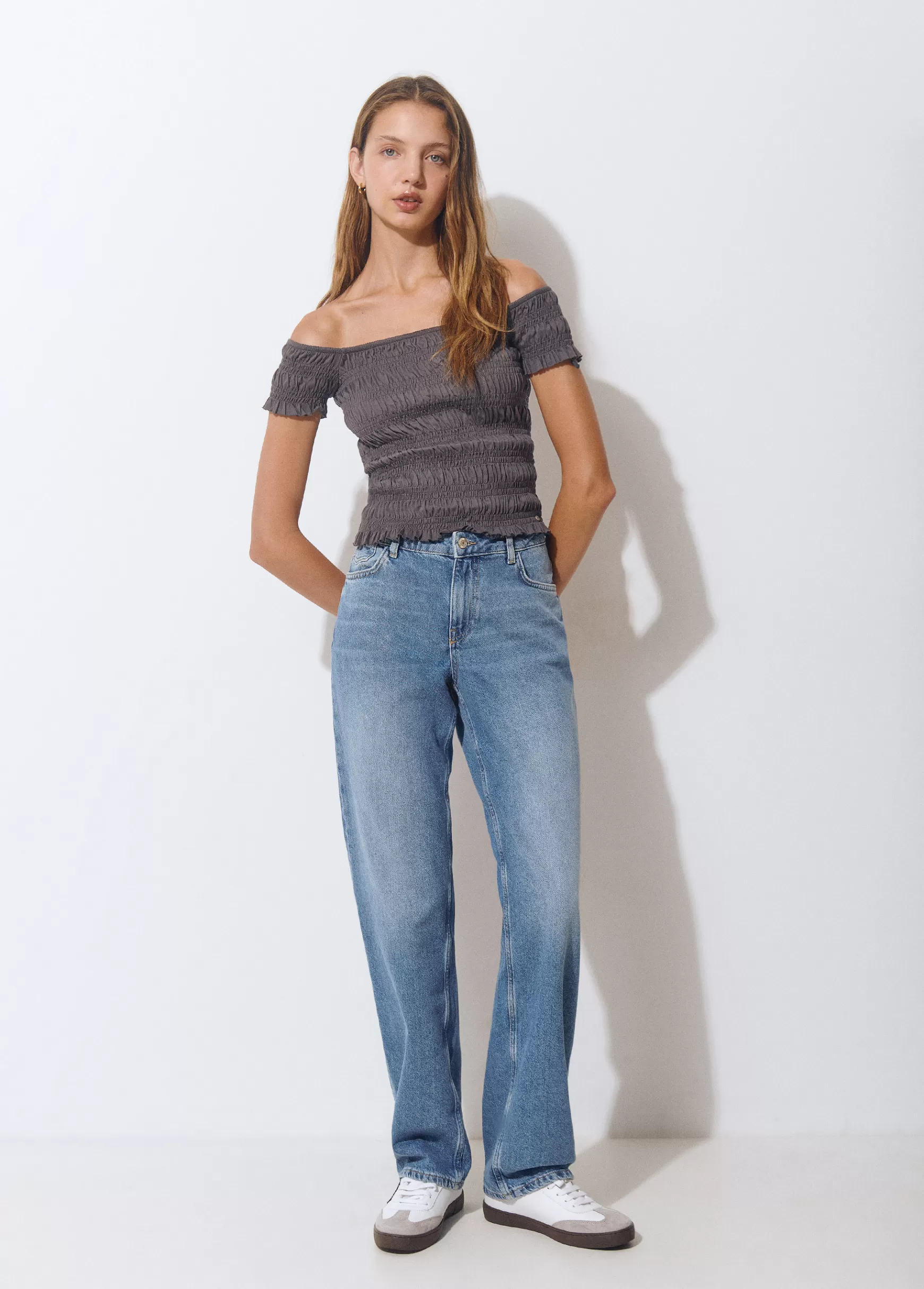 Brownie Jeans retas cinco bolsos- Jeans