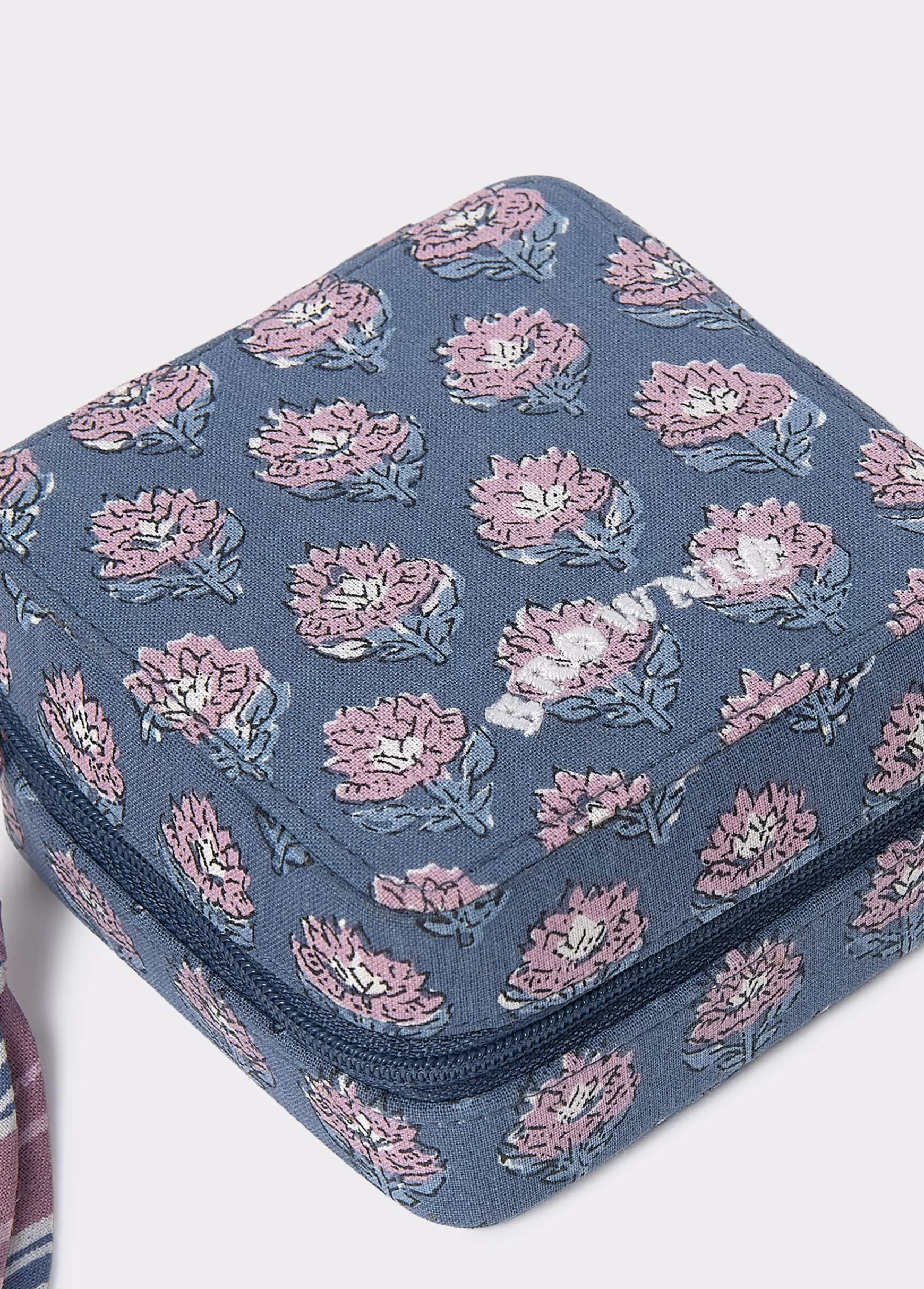 Brownie Joalheiro quadrado estampado- Acessórios De Viagem