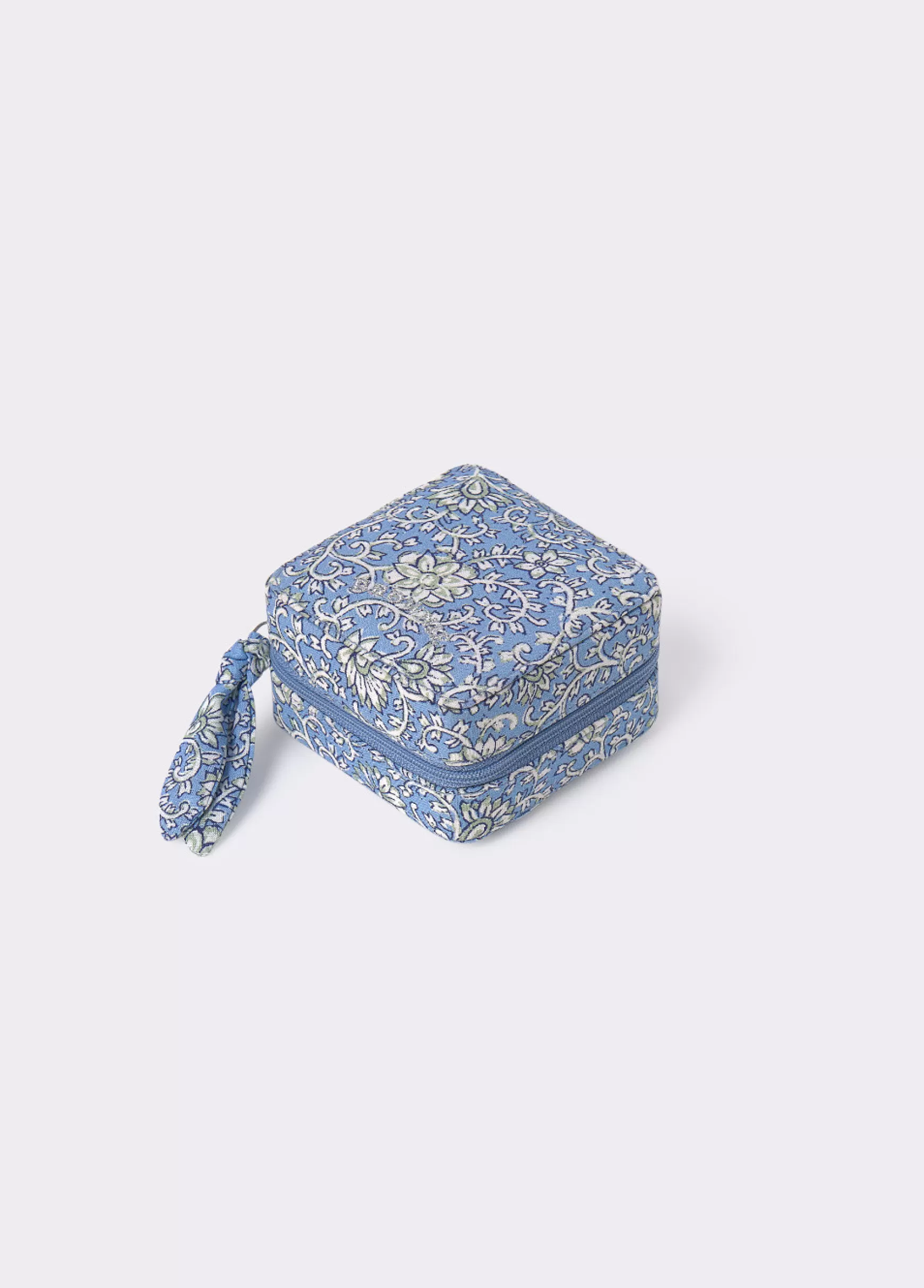 Brownie Joalheiro quadrado estampado- Acessórios De Viagem