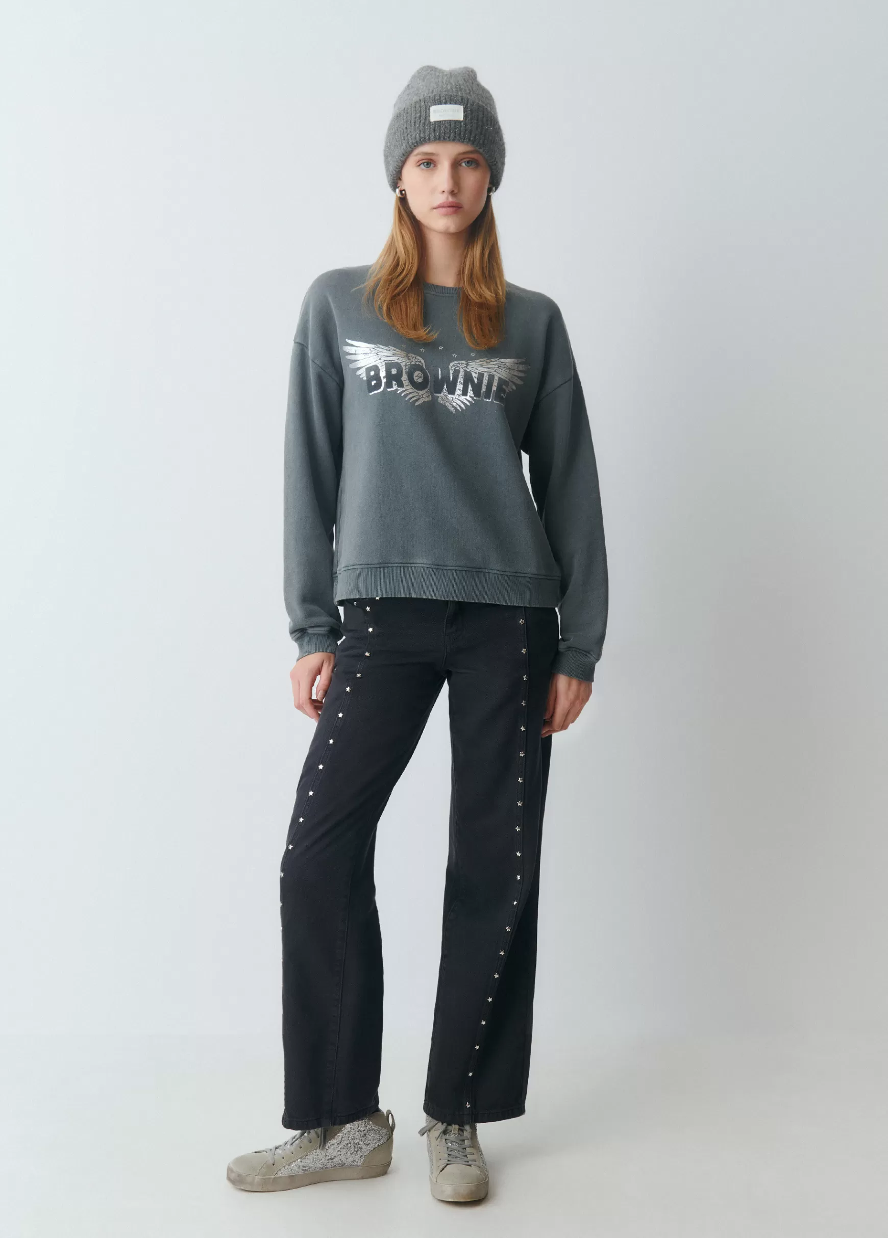 Brownie Sweatshirt print asas- Sweatshirts