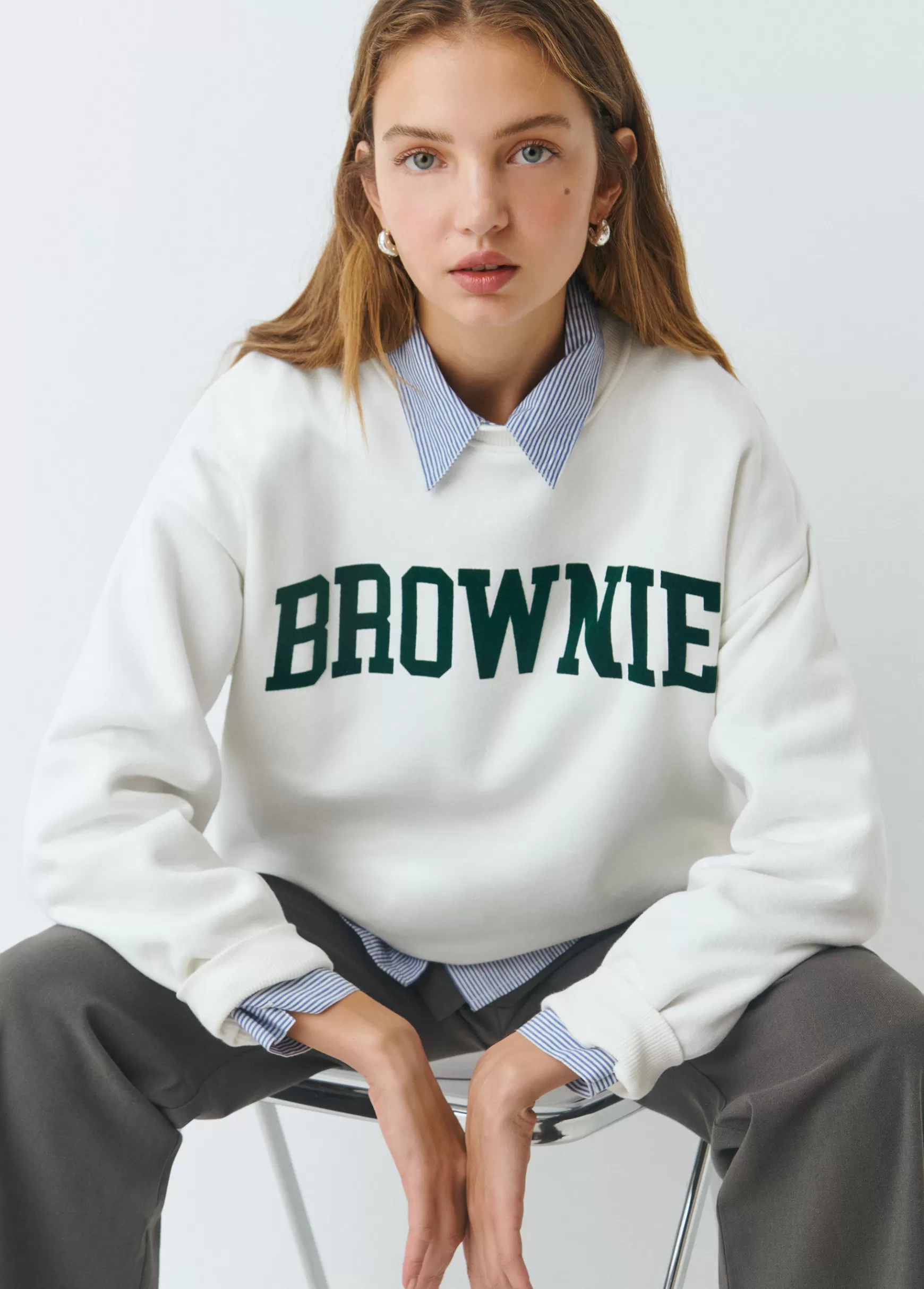 Brownie Sweatshirt texto - Sweatshirts