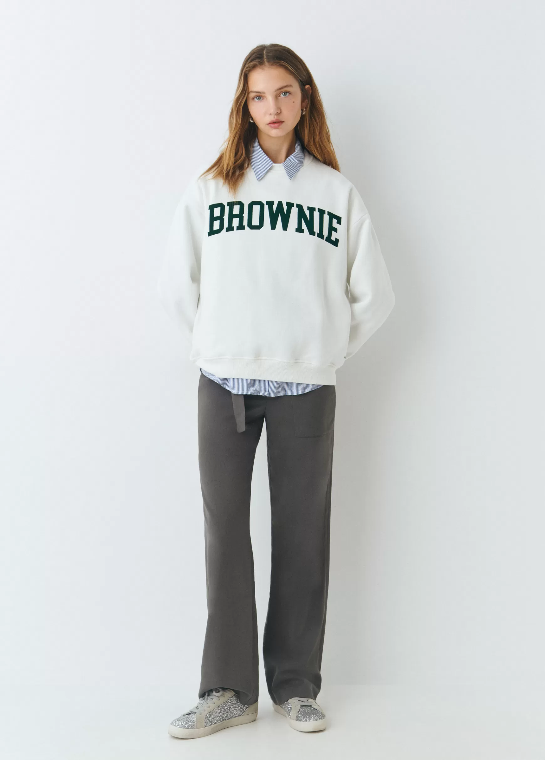 Brownie Sweatshirt texto - Sweatshirts