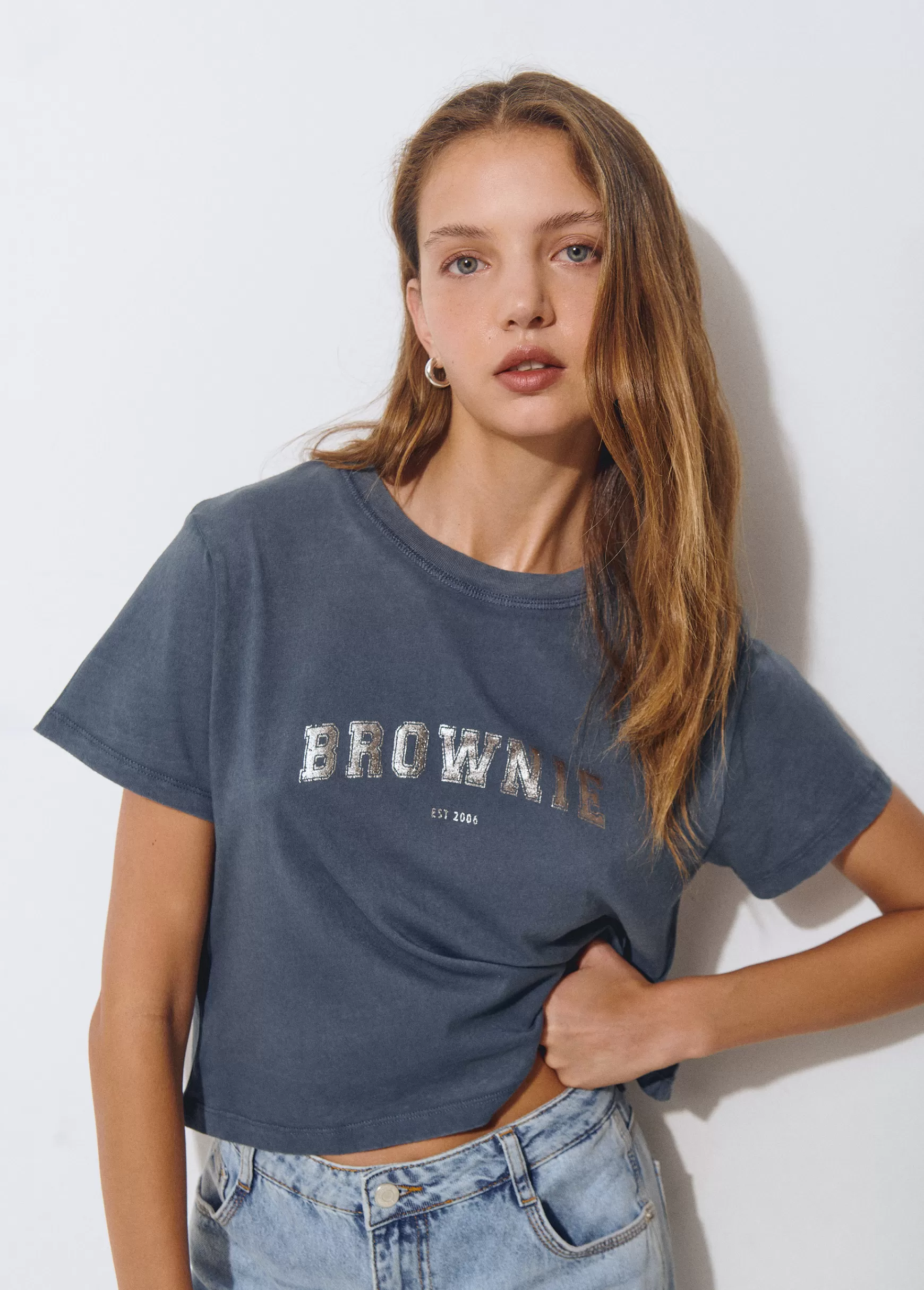 Brownie T-shirt logo - T-shirts E Tops Alças