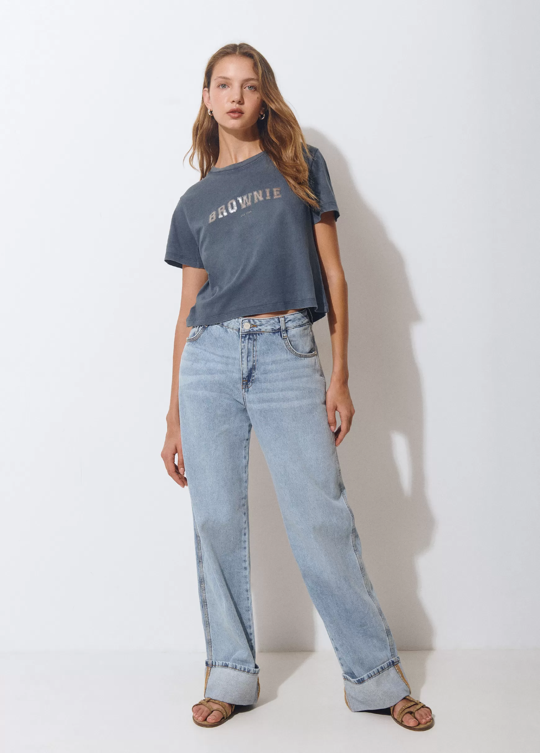 Brownie T-shirt logo - T-shirts E Tops Alças