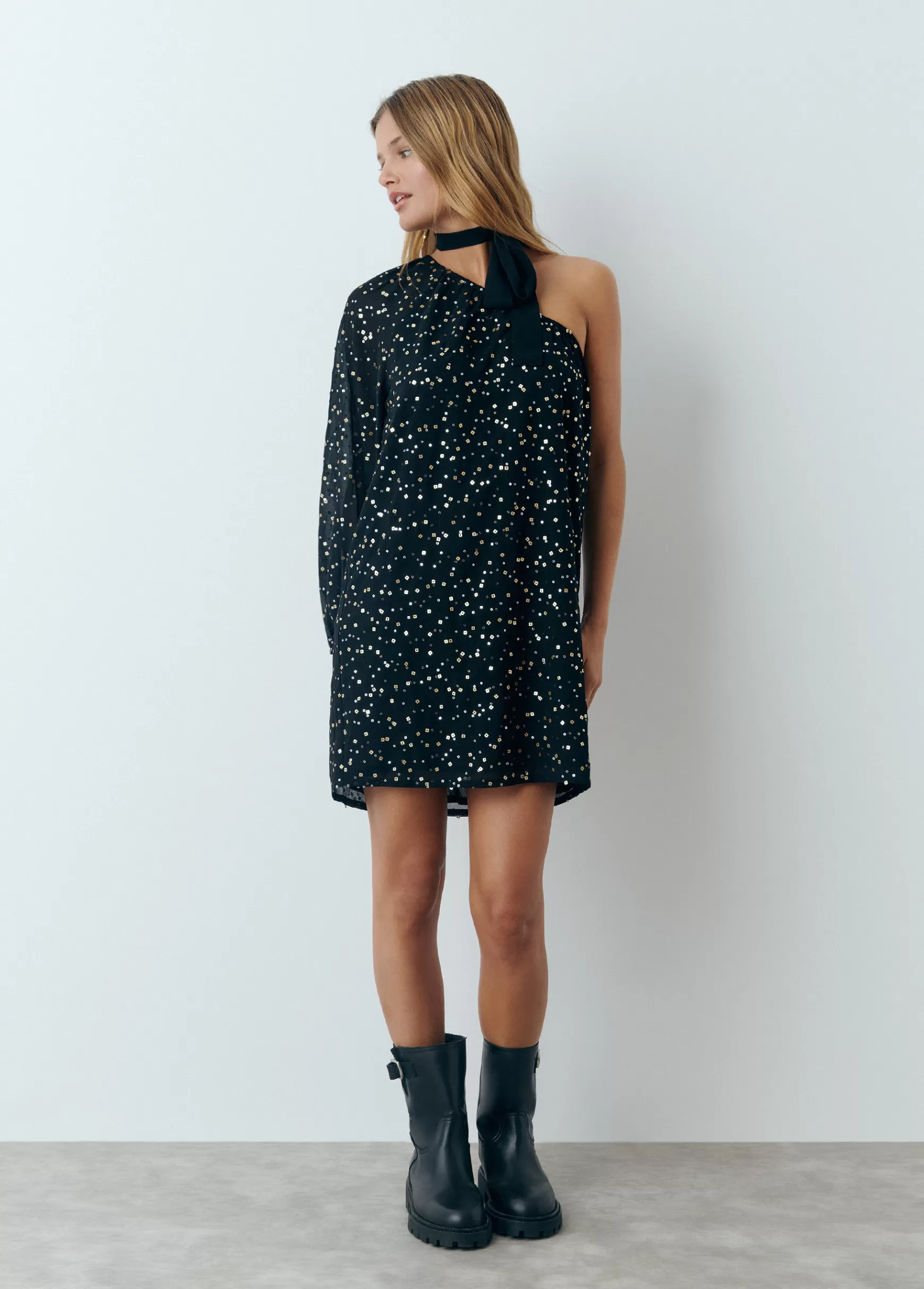 Brownie Vestido lantejoulas- Vestidos Y Macacões