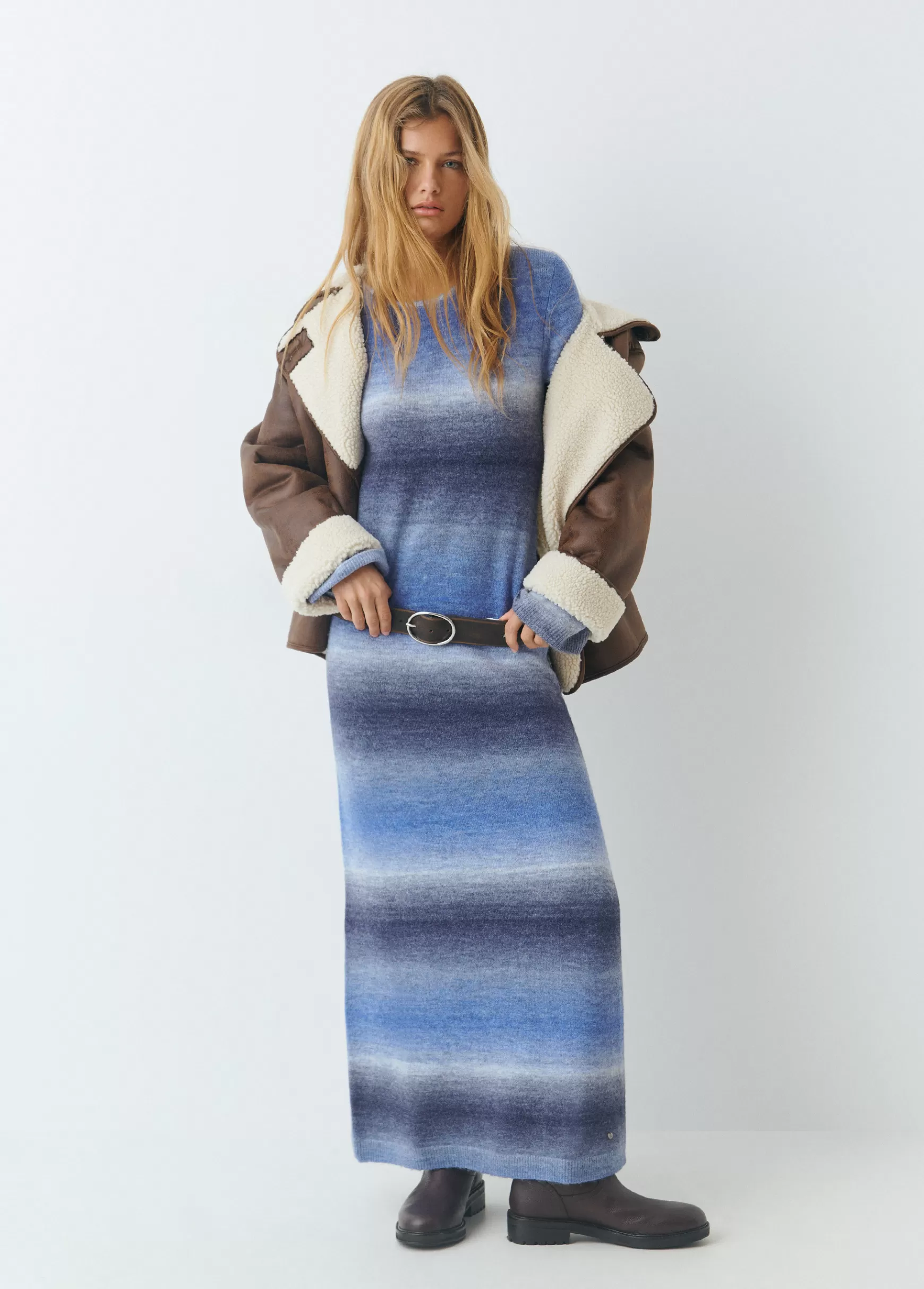 Brownie Vestido space dyed- Vestidos Y Macacões | Malha